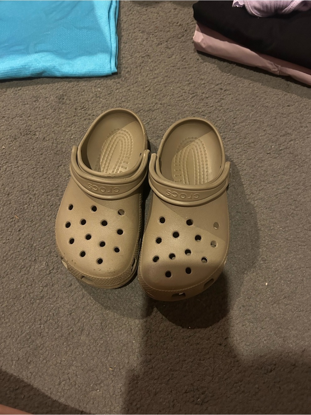 Woman’s crocs